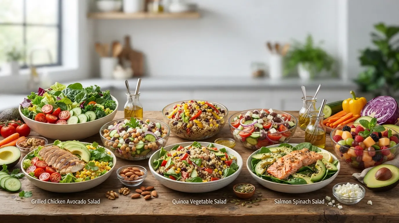 Nutritious Salad Recipes: Healthy, Fresh, and Easy Meals for Every Occasion